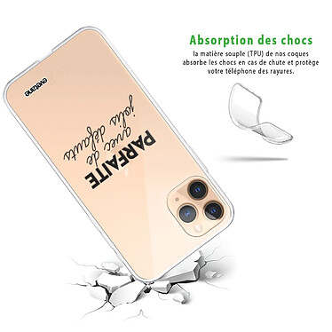 Avis Evetane Coque iPhone 11 Pro silicone transparente Motif Parfaite Avec De Jolis Défauts ultra resistant