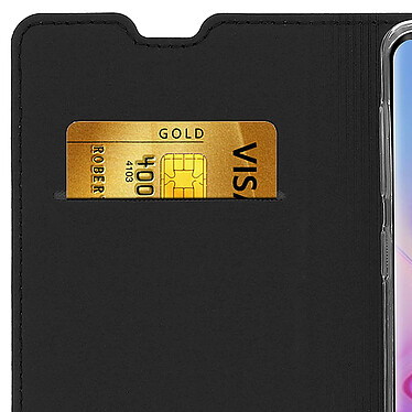 Dux Ducis Housse Samsung pour Galaxy S10 Plus Étui Porte-cartes Fonction Stand  Noir pas cher