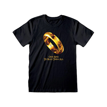 Le Seigneur des Anneaux - T-Shirt One Ring To Rule Them All - Taille L