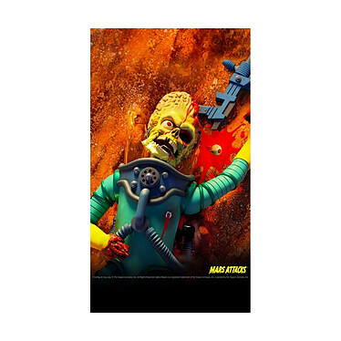 Avis Mars Attacks - Figurine Ultimates Martian Wave 1 (Smashing the Enemy) 18 cm