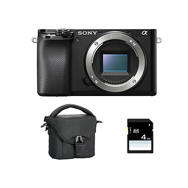 SONY ALPHA 6100 NOIR NU + Sac + SD 8 Go