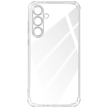 Avizar Coque pour Samsung Galaxy A35 5G Silicone Coins Bumper Antichocs Transparent