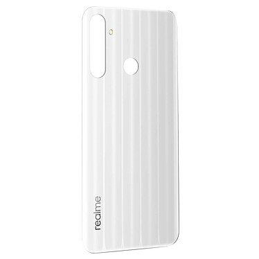 Clappio Cache Batterie pour Realme 6i Adhésif Intégré Blanc