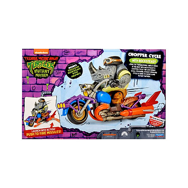 Avis Les Tortues Ninja - Figurine Chopper avec Rocksteady