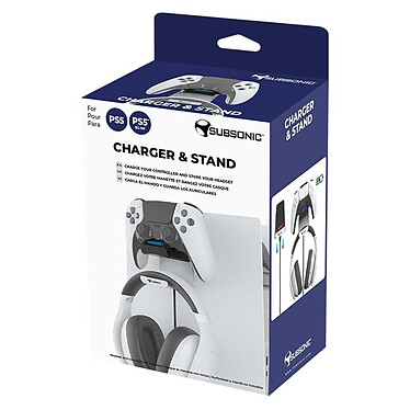 Subsonic - Chargeur et stand casque gaming por PS5 pas cher