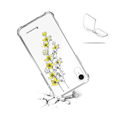 Acheter LaCoqueFrançaise Coque iPhone Xr Silicone antichocs Solides coins renforcés  transparente Motif Fleurs Cerisiers