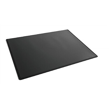 DURABLE Sous-main 530x400mm revêtement PP avec Rabat Transparent Noir x 5