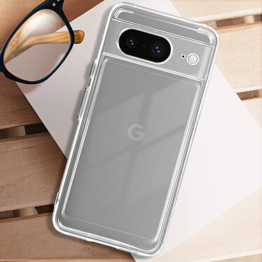 Avis Avizar Coque pour Google Pixel 8 Silicone Souple  Transparent