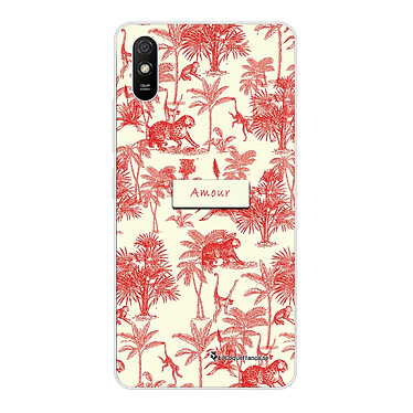 LaCoqueFrançaise Coque Xiaomi Redmi 9A 360 intégrale transparente Motif Botanic Amour Tendance