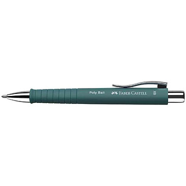 FABER-CASTELL Stylo-bille rétractable POLY BALL XB, émeraude