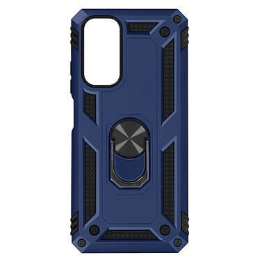 Avizar Coque pour Xiaomi Redmi Note 11 et Note 11s Antichoc Bi-matière Bague Support Vidéo  bleu