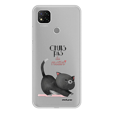 Evetane Coque Xiaomi Redmi 9C 360 intégrale transparente Motif Chuis pas du matin Tendance