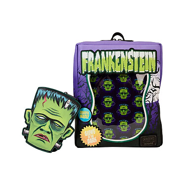 Avis Universal Monsters - Sac à dos Mini Frankenstein Neon Mask By Loungefly