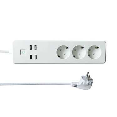 Avis Woox - Multiprise intelligente Smart Wifi blanc R4028