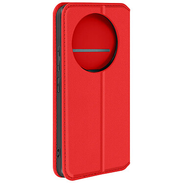 Avizar Étui pour Honor Magic 6 Lite Porte-carte Support Vidéo Rouge