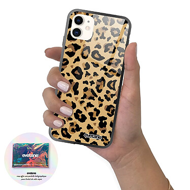 Acheter Evetane Coque iPhone 11 Coque Soft Touch Glossy Léopard Beige Design