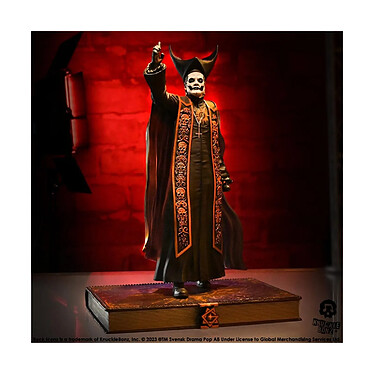 Avis Ghost - Statuette Rock Iconz 1/9 Papa Emeritus IV (Black Robes) 22 cm