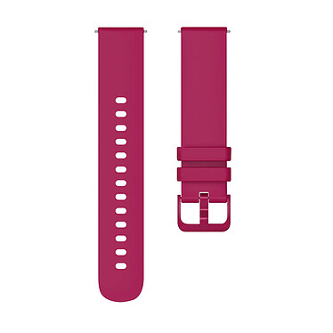 Avis Bracelet pour Samsung Galaxy Watch Active 40mm Silicone Souple Bordeaux