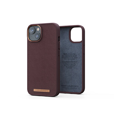 Avis Njorð Coque cuir pour iPhone 14 Marron-MARRON