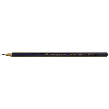 FABER-CASTELL Crayon graphite GOLDFABER, hexagonal, 6B x 12