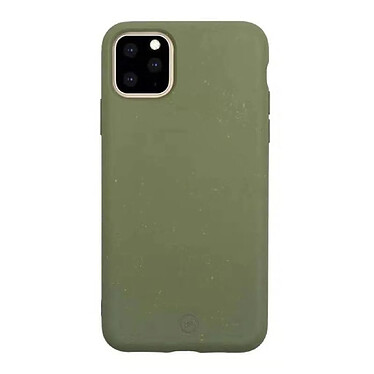 Muvit Coque pour iPhone 11 Pro Max Bambootek Antibactérienne Vert pâle