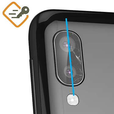 Avizar Film Caméra pour Samsung Galaxy A20e Verre Trempé 9H Anti-traces  Transparent pas cher