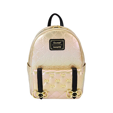 Hello Kitty - Sac à dos Mini Hello Kitty 50th AnniversaryMetallic Gold by Loungefly