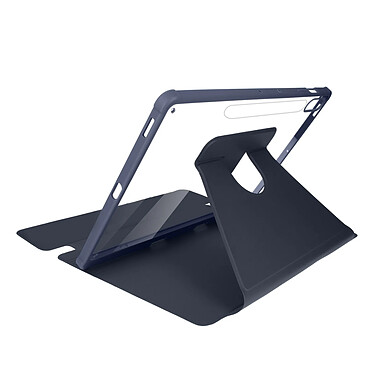 Avizar Housse pour Samsung Galaxy Tab S9 FE Plus Support Rotatif 360° Bleu Nuit