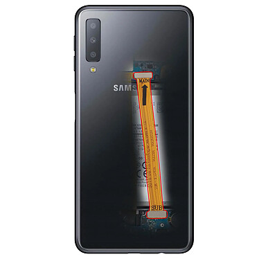 Acheter Clappio Nappe de connexion carte mère Samsung Galaxy A7 2018 Pièce rallonge compatible