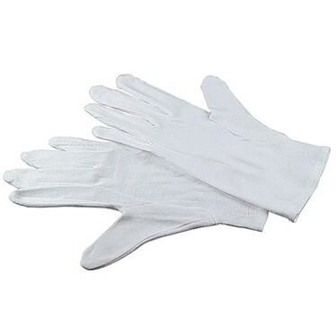 KAISER GANTS COTON BLANC - 1 paire - taille 12 - KAI6365