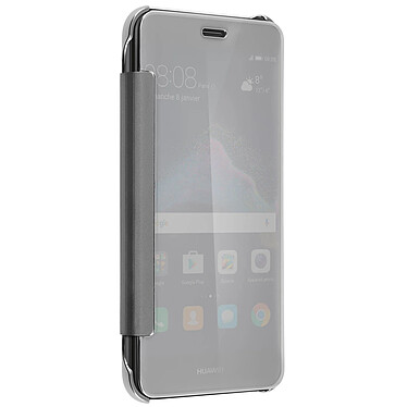 Acheter Avizar Housse Clapet Translucide Huawei P8 Lite 2017 - Design Effet Miroir - Argenté