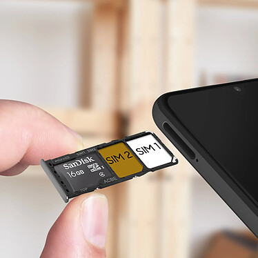 Avis Clappio Tiroir Carte SIM de Remplacement pour Samsung Galaxy A32 Noir