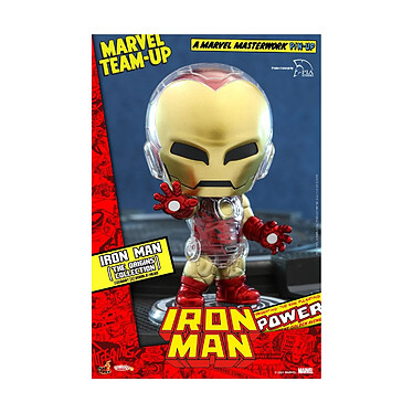 Marvel Comics - Figurine Cosbaby (S) Iron Man (The Origins Collection) 10 cm