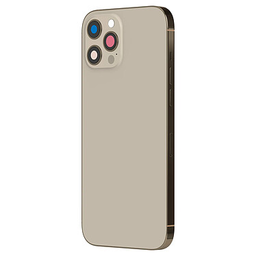 Clappio Châssis iPhone 12 Pro avec Vitre arrière de remplacement Beige