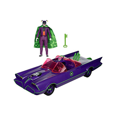 Avis DC Retro - Figurine Batman 66 Batmobil with Joker (Gold Label) 15 cm