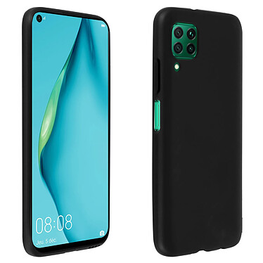 Avizar Coque Huawei P40 Lite Protection Souple Flexible Antichoc Finition Mate Noir