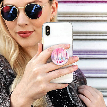 Avis Popsockets PopGrip pour Téléphone Maintien Support Vidéo Design Love Paris