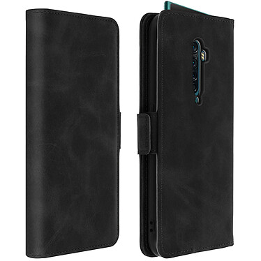 Avizar Étui Oppo Reno 2 Housse Folio Porte-carte Fonction Support noir