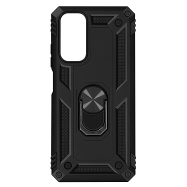 Avizar Coque pour Xiaomi Redmi Note 11 et Note 11s Antichoc Bi-matière Bague Support Vidéo  noir