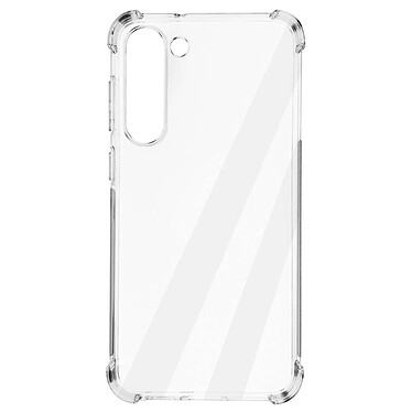 Avizar Coque pour Samsung S23 Plus Silicone Gel Coins Renforcés  Transparent