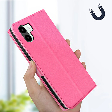 Acheter Avizar Etui Xiaomi Redmi A1 et A2 Support Video Portefeuille rose