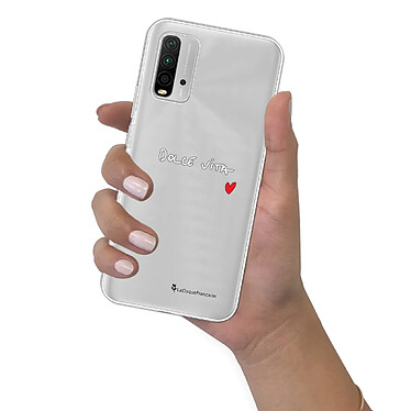 LaCoqueFrançaise Coque Xiaomi Redmi 9T 360 intégrale transparente Motif Dolce Vita Tendance pas cher