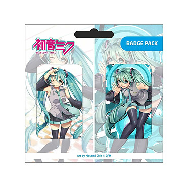 Hatsune Miku - Pack 2 pin's Set D