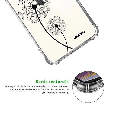 Acheter Evetane Coque iPhone 11 anti-choc souple angles renforcés transparente Motif Pissenlit