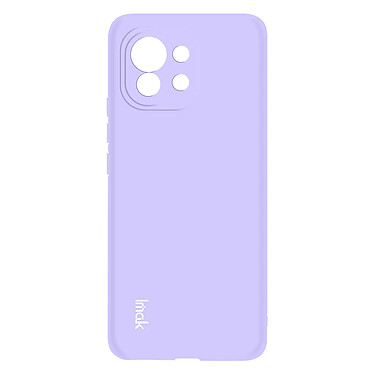 iMak Coque pour Xiaomi Mi 11 Silicone Gel Flexible Fine Légère  violet