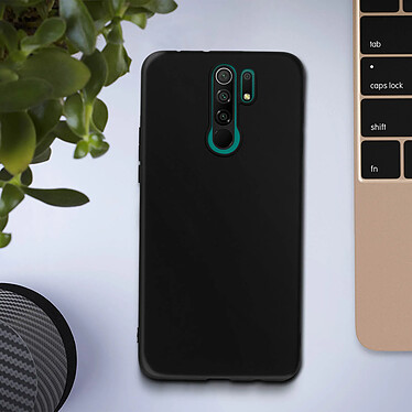 Avis Avizar Coque Xiaomi Redmi 9 Silicone Gel Flexible Ultra-fine et Légère - Noir