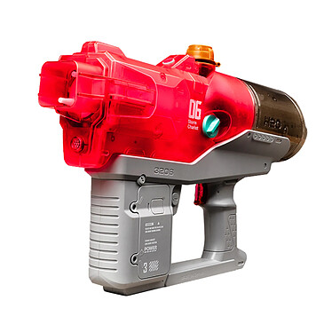 TechKidz Pistolet à Eau Électrique Longue Distance Modèle Rafale Rouge