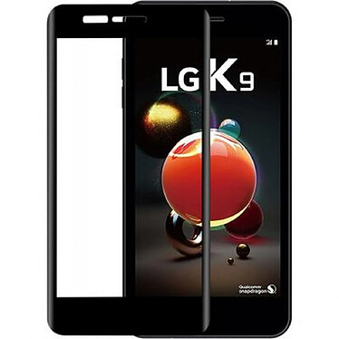 BigBen Connected Protège-écran pour LG K9 en Verre Trempé 2.5D Anti-rayures Noir transparent