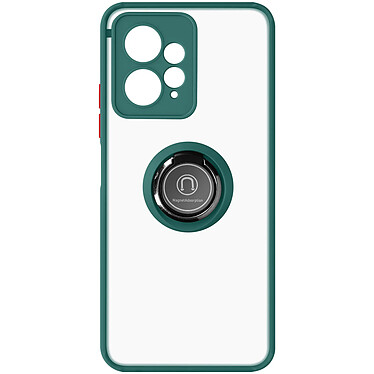 Avizar Coque pour Xiaomi Redmi Note 12 4G Bi-matière Bague Métallique Support Vidéo  Vert