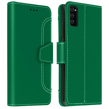 Avizar Housse Samsung Galaxy S20 FE Étui Folio Portefeuille Fonction Support vert